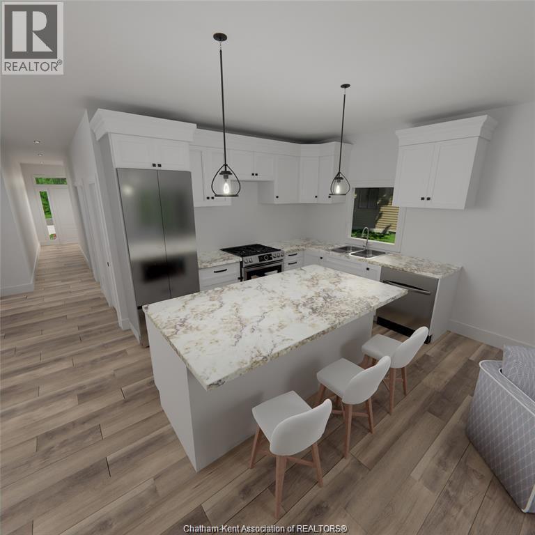 39 Demall Drive, Dresden, ON - Indoor Photo Showing Kitchen With Upgraded Kitchen