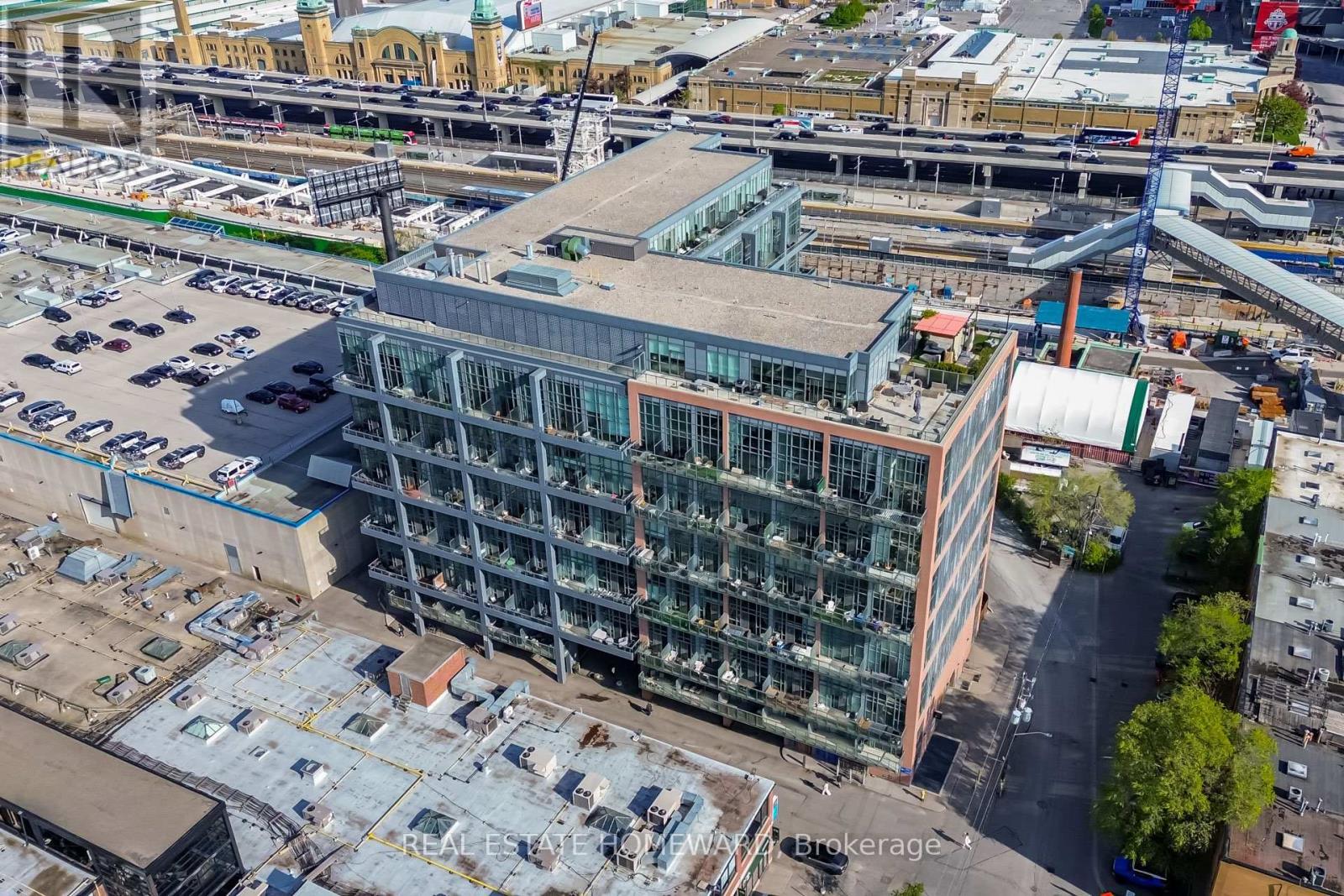 732 - 5 Hanna Avenue, Toronto, ON - Outdoor With View