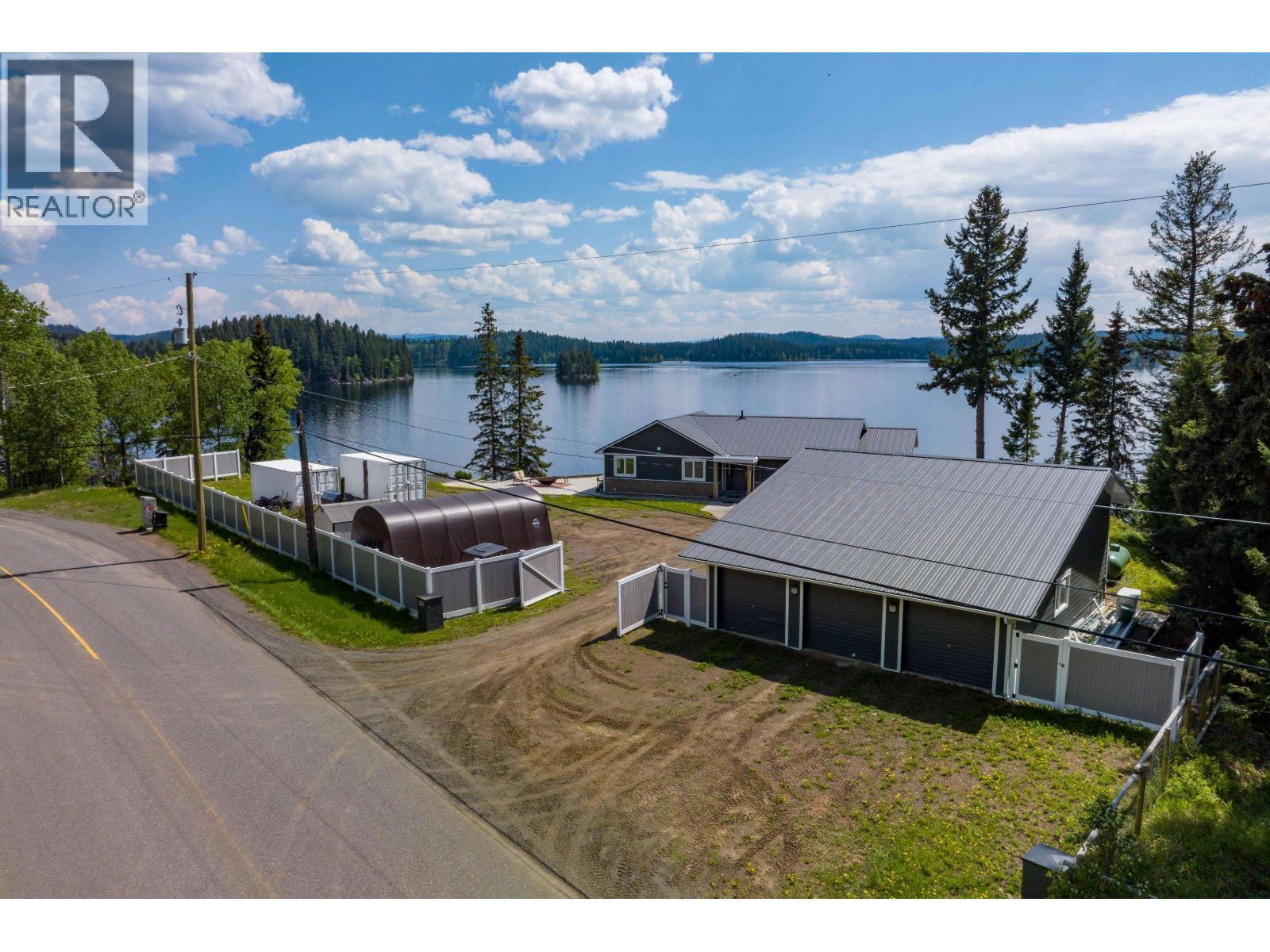 8046 N Bridge Lake Road, Bridge Lake, BC - Outdoor With Body Of Water With View