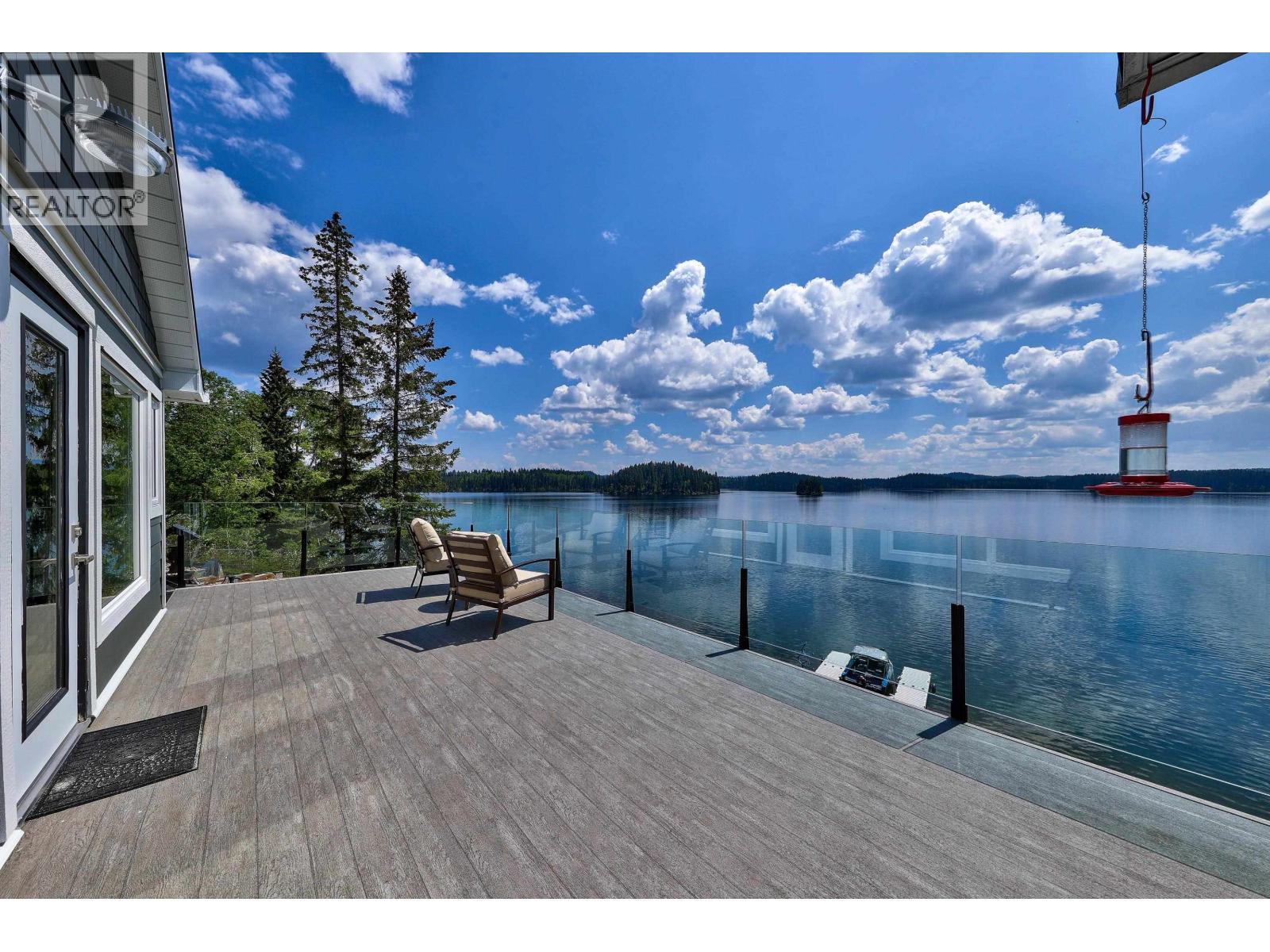 8046 N Bridge Lake Road, Bridge Lake, BC - Outdoor With Body Of Water With View
