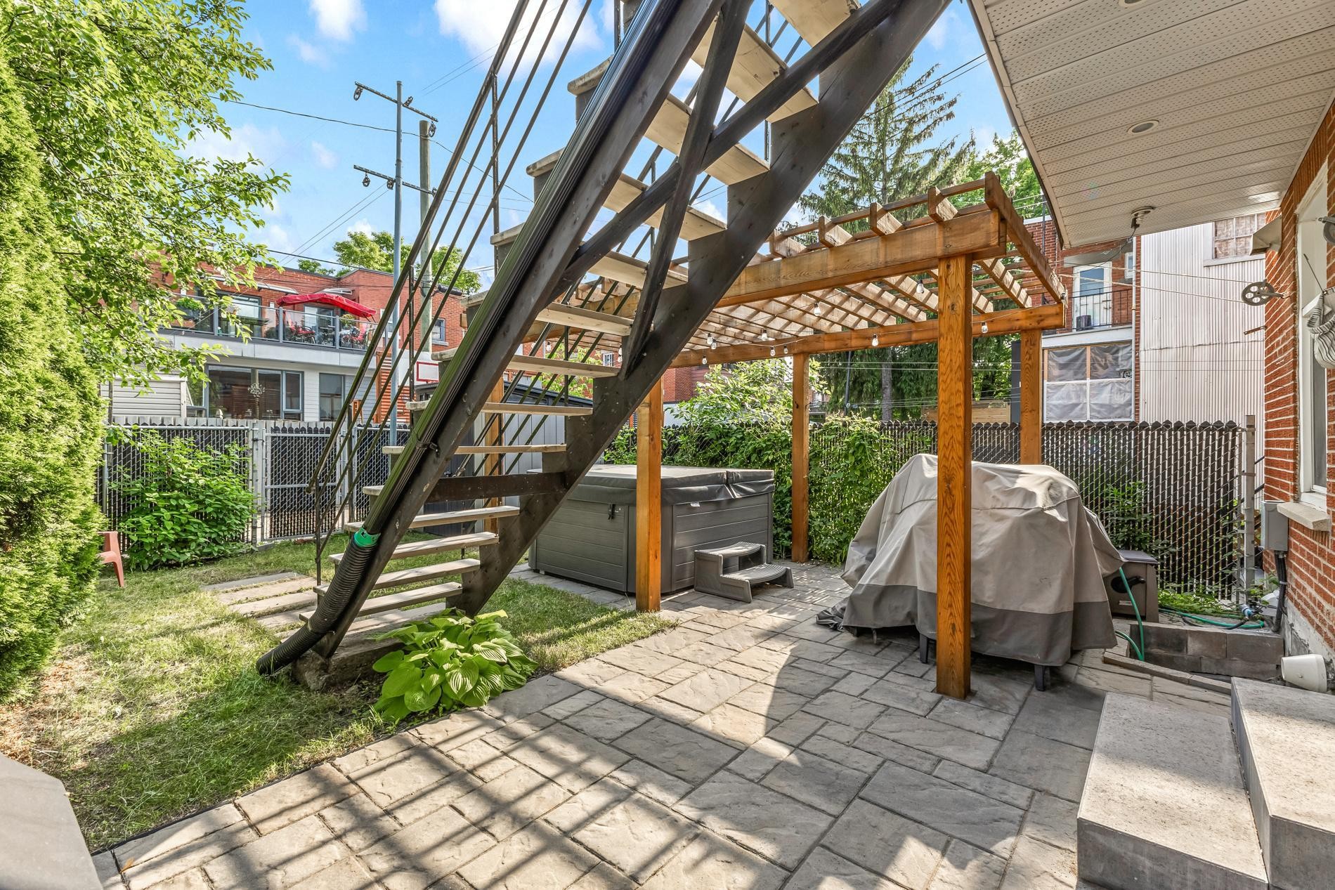 Cour - 1864 Rue De Villiers, Montréal (Le Sud-Ouest), QC
