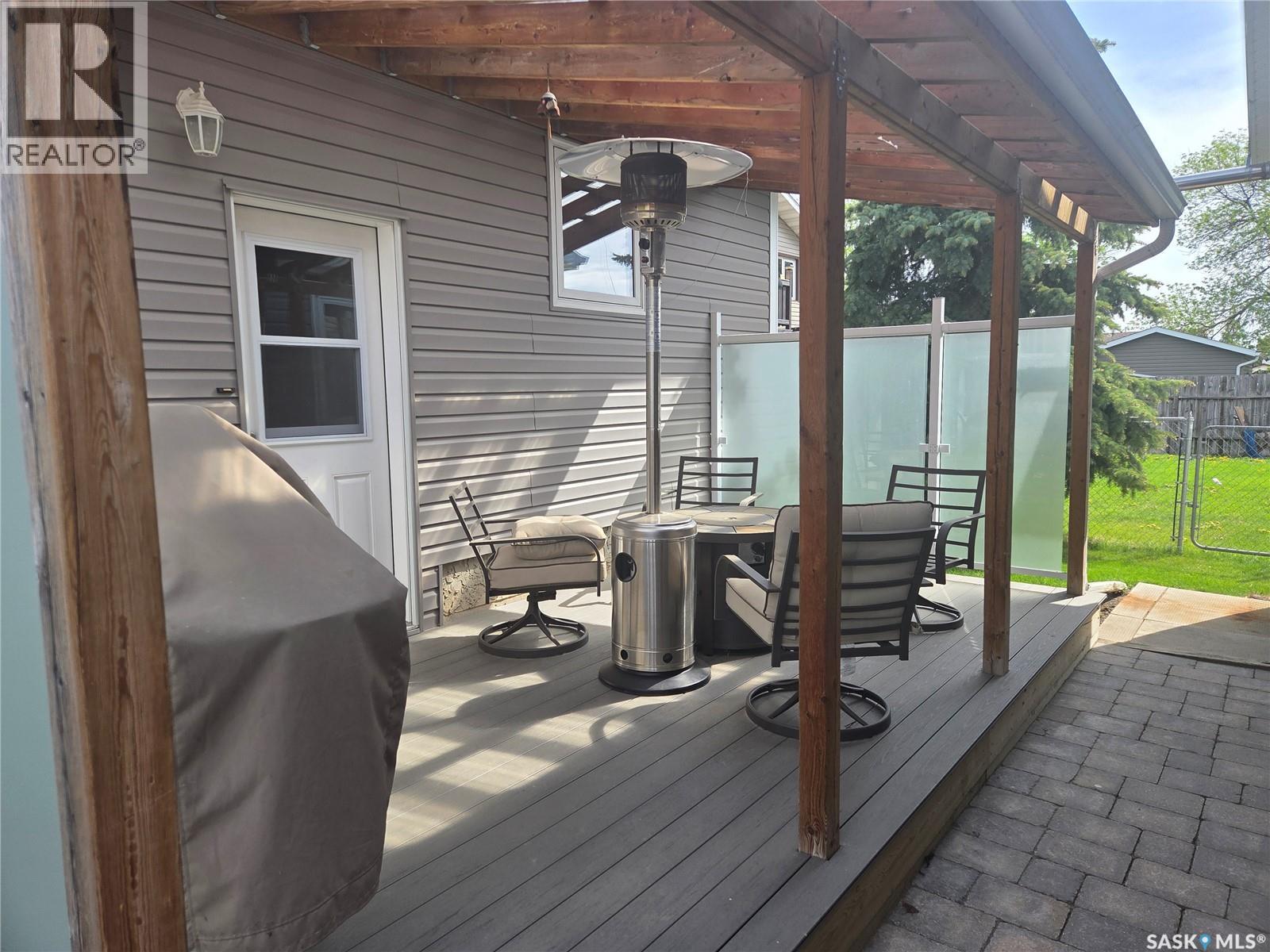754 Golburn Crescent, Tisdale, SK - Outdoor With Deck Patio Veranda With Exterior