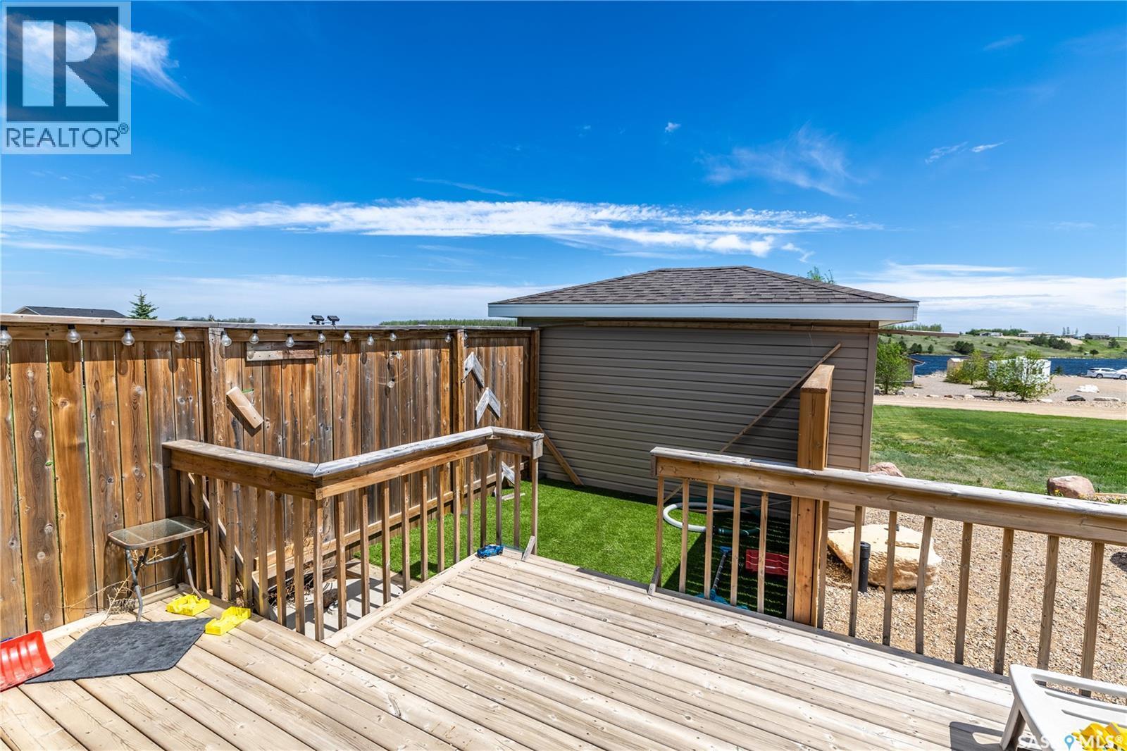 11 Sunrise Boulevard, Arm Lake, SK - Outdoor With Deck Patio Veranda With Exterior