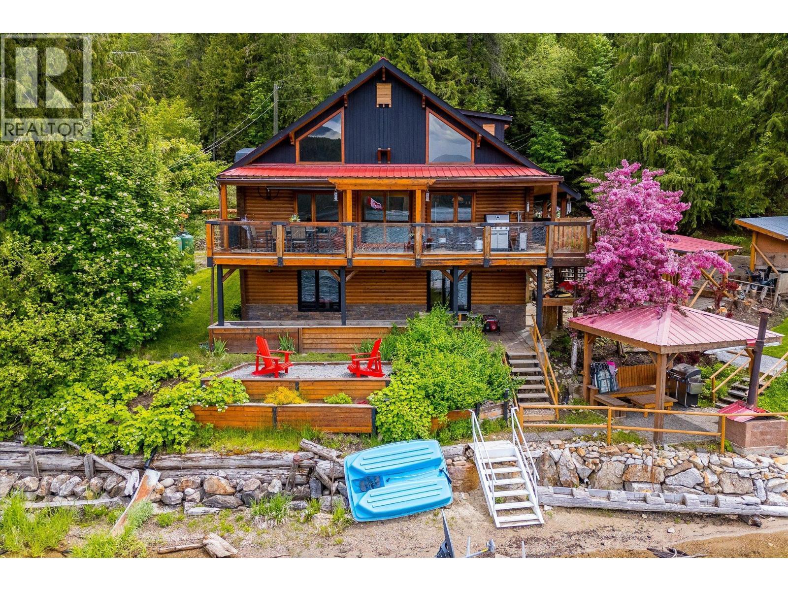 3546 Mabel Lake Road, Lumby, BC - Outdoor With Deck Patio Veranda