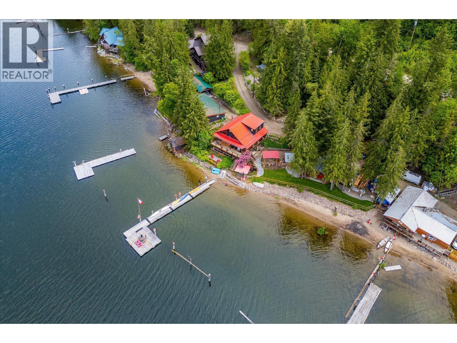 3546 Mabel Lake Road, Lumby, BC - Outdoor With Body Of Water With View