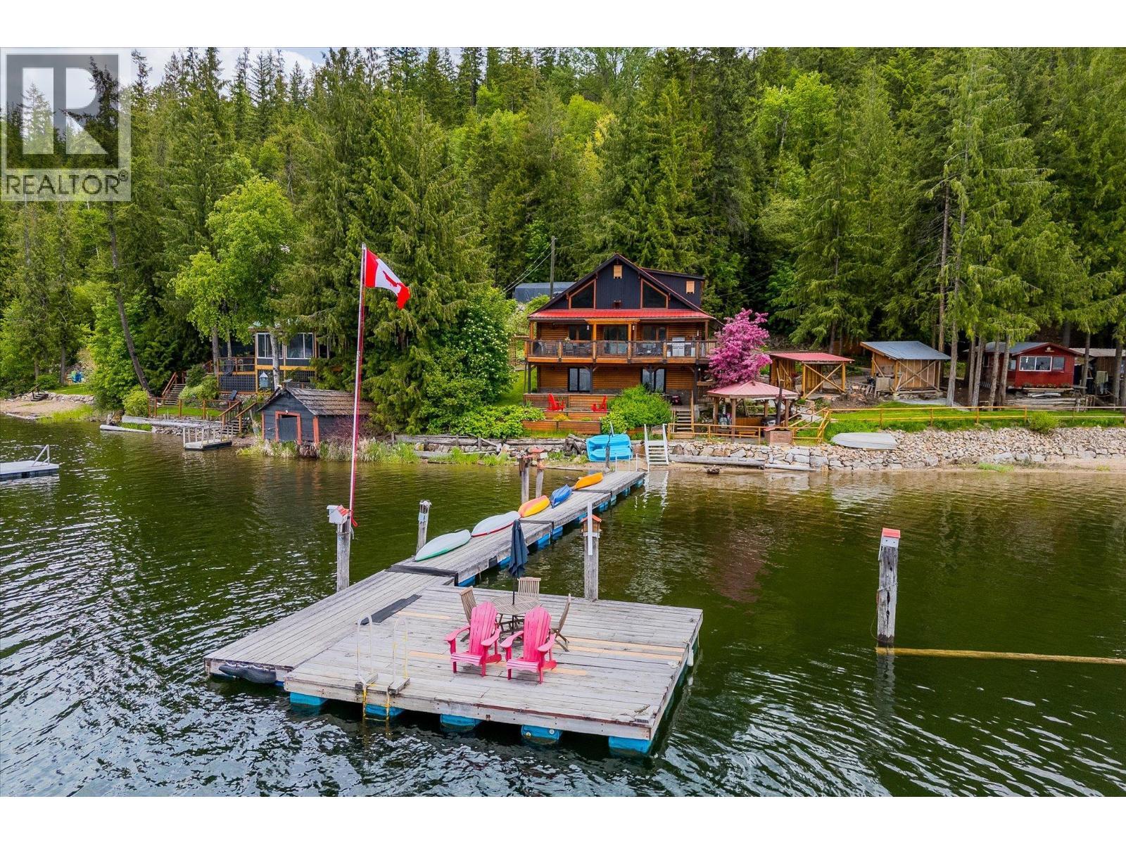3546 Mabel Lake Road, Lumby, BC - Outdoor With Body Of Water