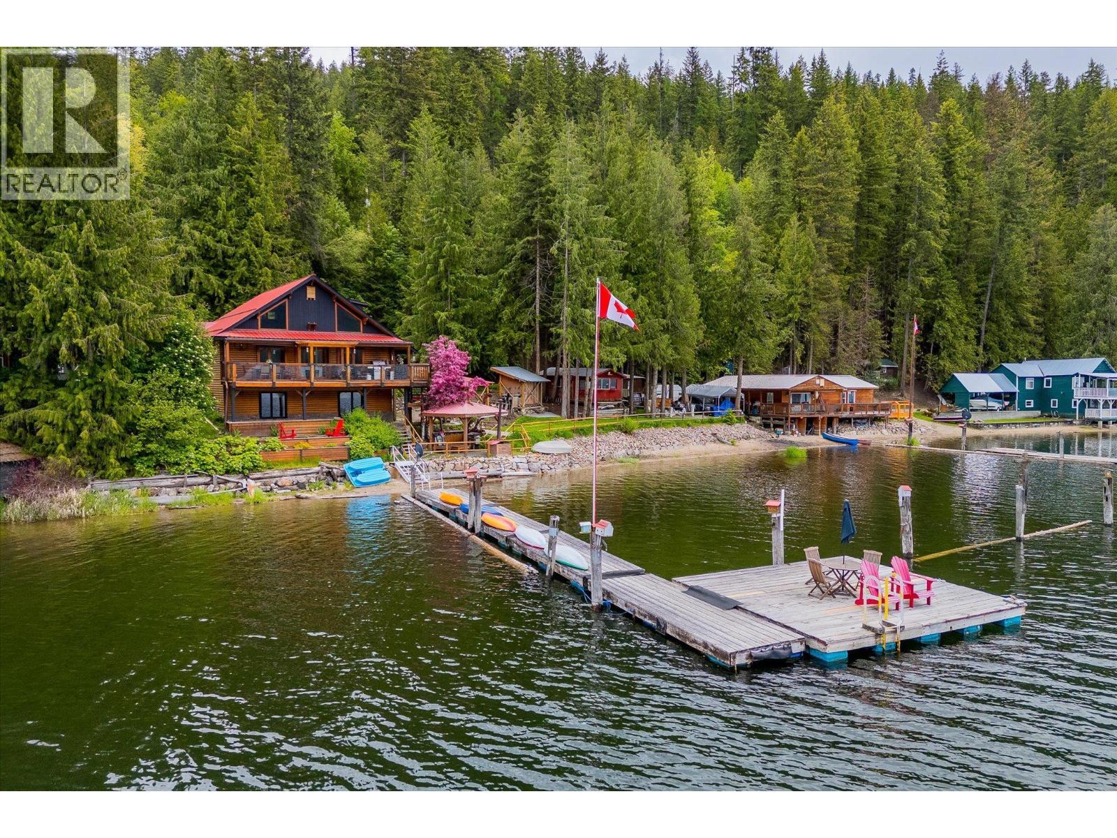 3546 Mabel Lake Road, Lumby, BC - Outdoor With Body Of Water