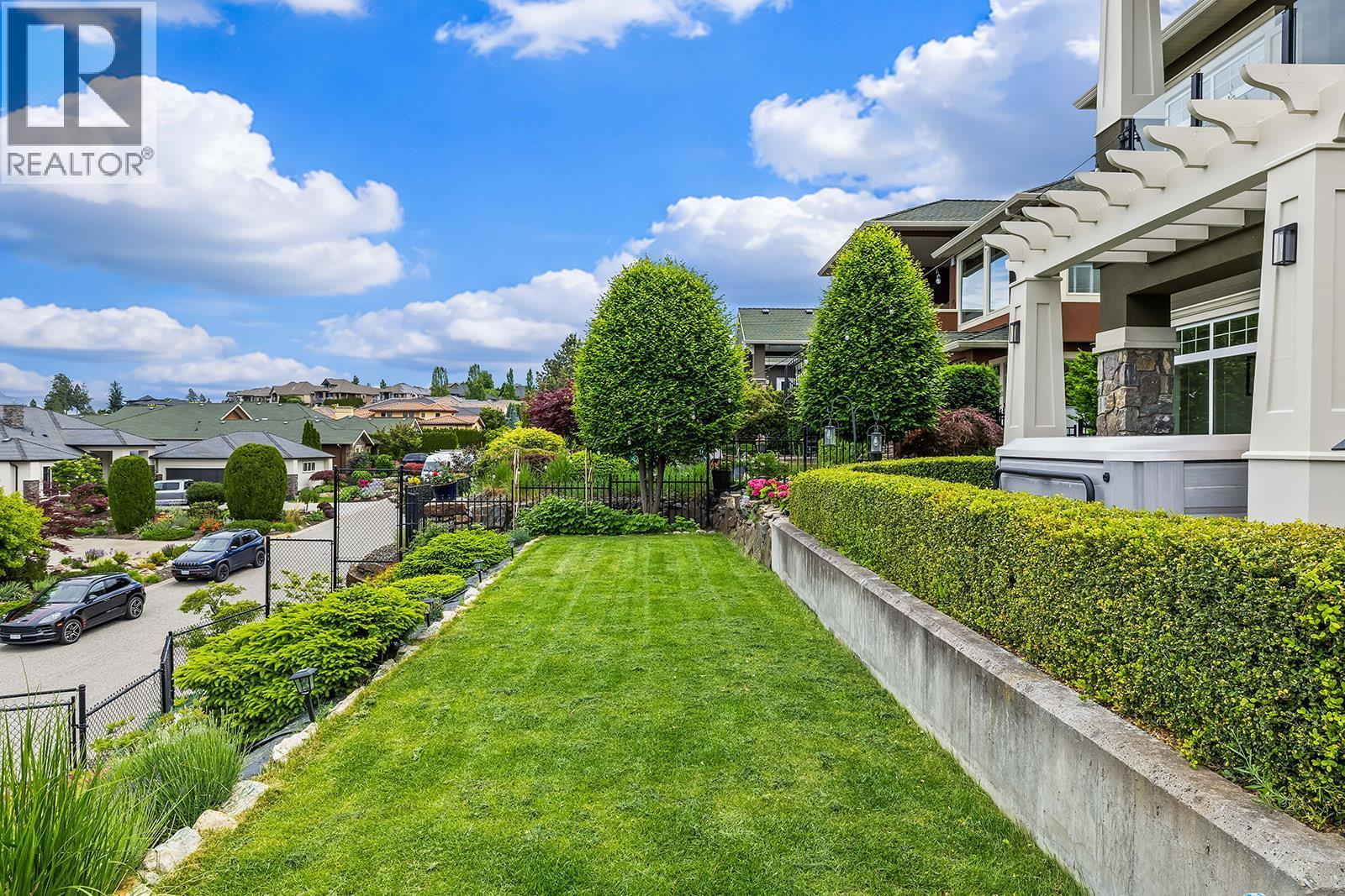 Backyard - 629 Almandine Court, Kelowna, BC - Outdoor