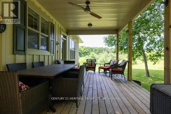 1071 Cranberry Cove Lane, Frontenac (Frontenac South), ON - Outdoor With Deck Patio Veranda With Exterior