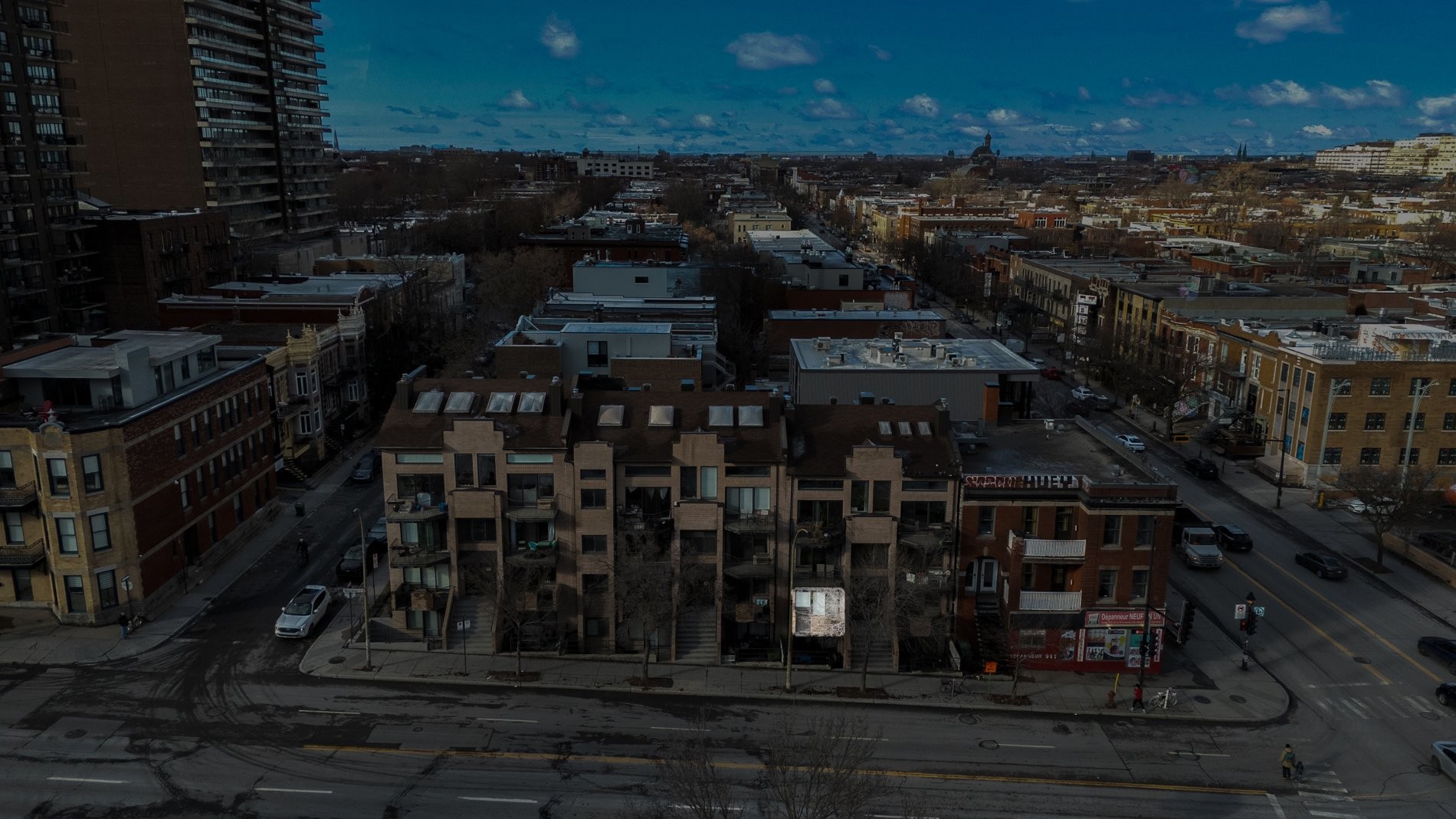 Aerial View - 102-365 Av. Du Mont-Royal O., Montréal (Le Plateau-Mont-Royal), QC - Outdoor