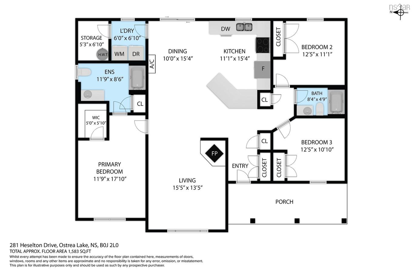 281 Heselton Drive, Ostrea Lake, NS