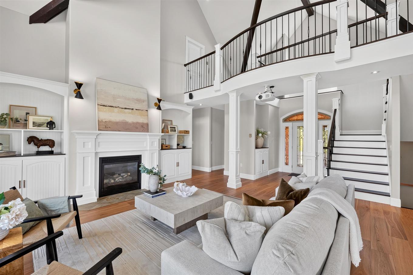 47 Calm Water Court, North Granville, PE - Indoor Photo Showing Living Room With Fireplace