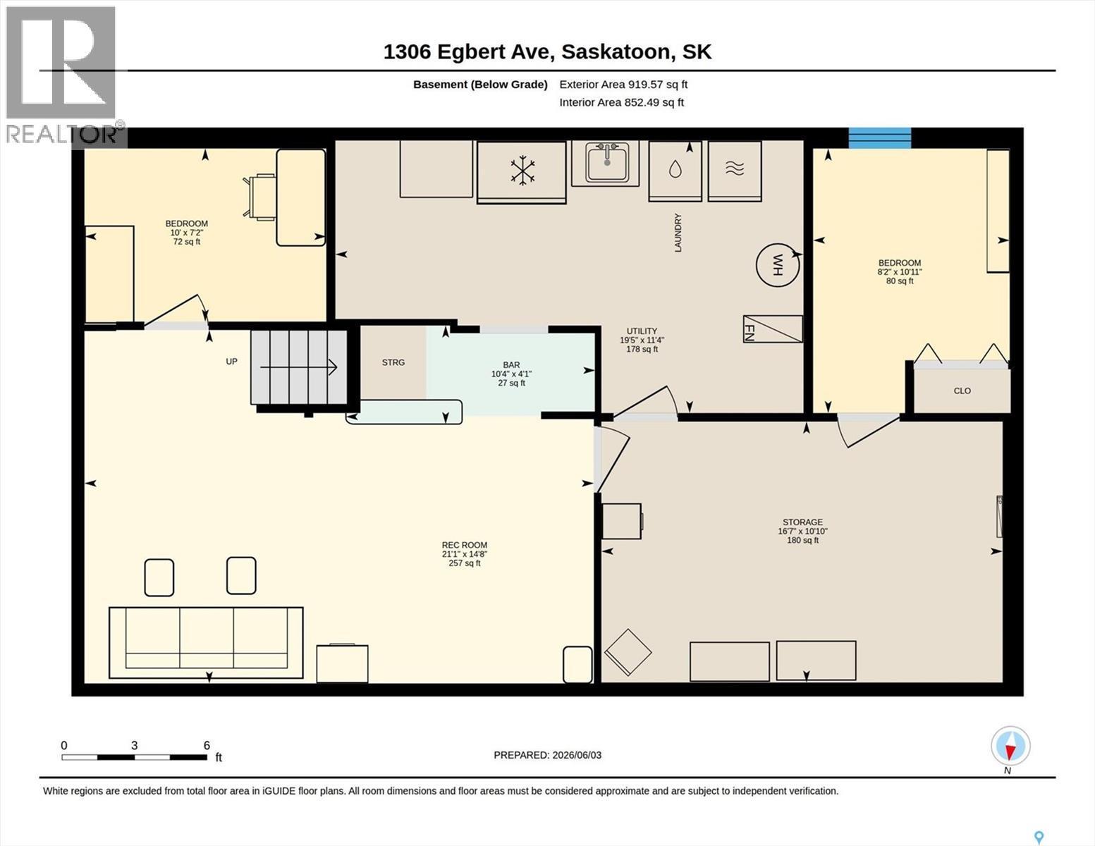 1306 Egbert Avenue, Saskatoon, SK