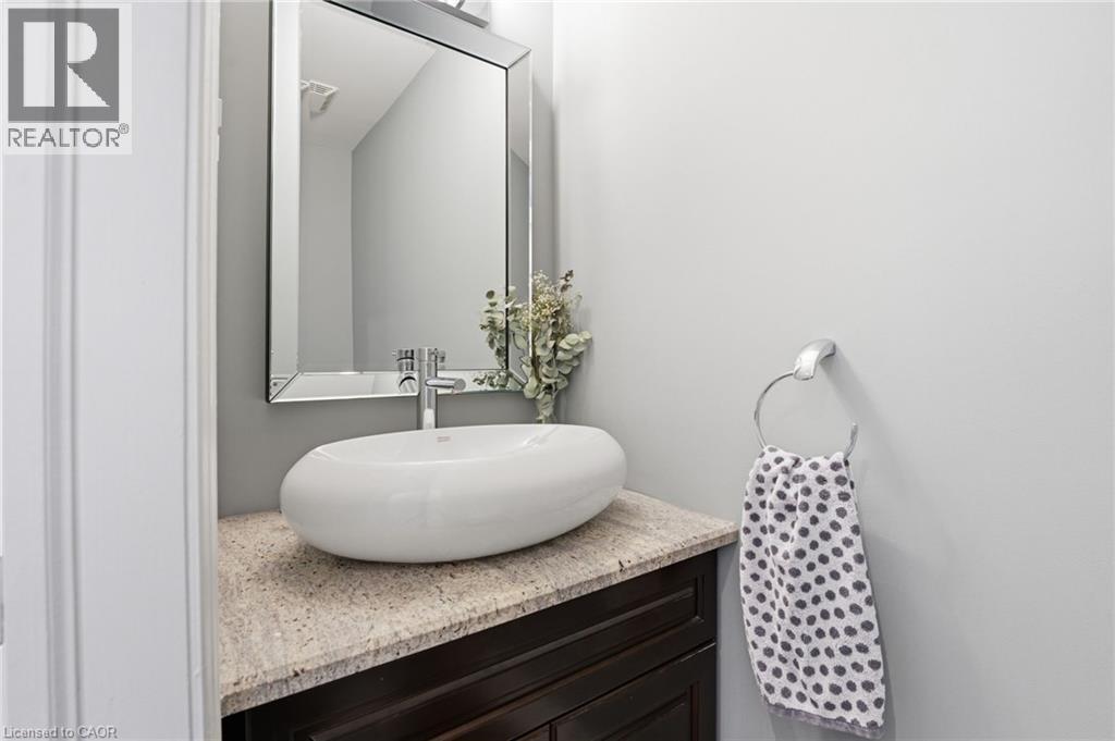 Bathroom with vanity - 28 Deerview Avenue, Ancaster, ON