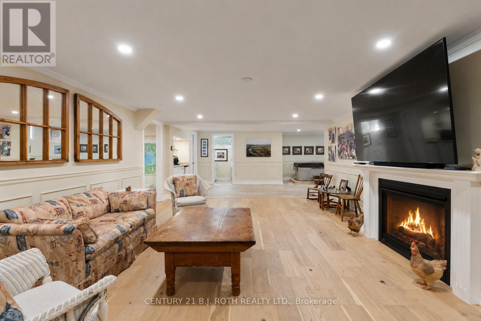 Lower level family room - 75 Marine Drive, Innisfil, ON