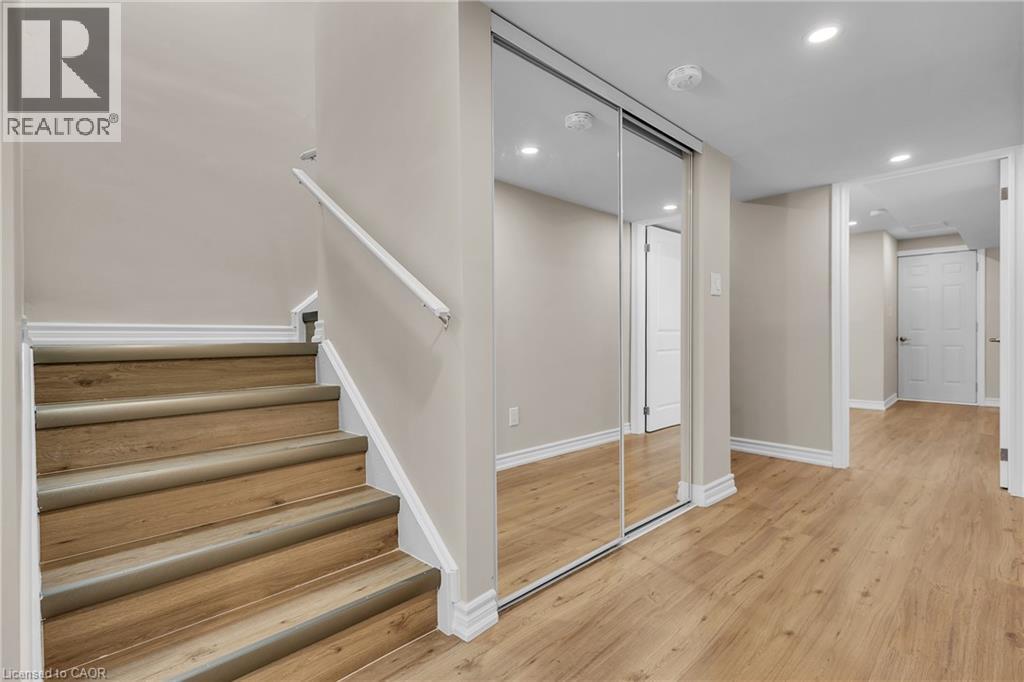 Stairs from main floor to basement - 101 Westfield Crescent, Waterdown, ON