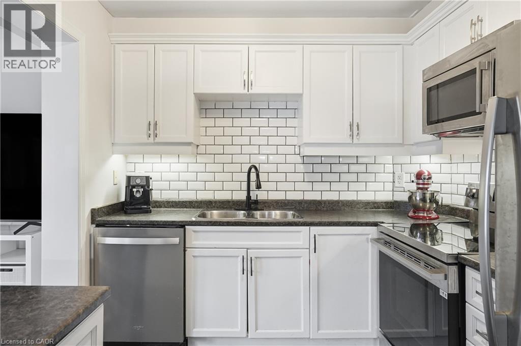 258 Fall Fair Way, Binbrook, ON - Indoor Photo Showing Kitchen With Double Sink