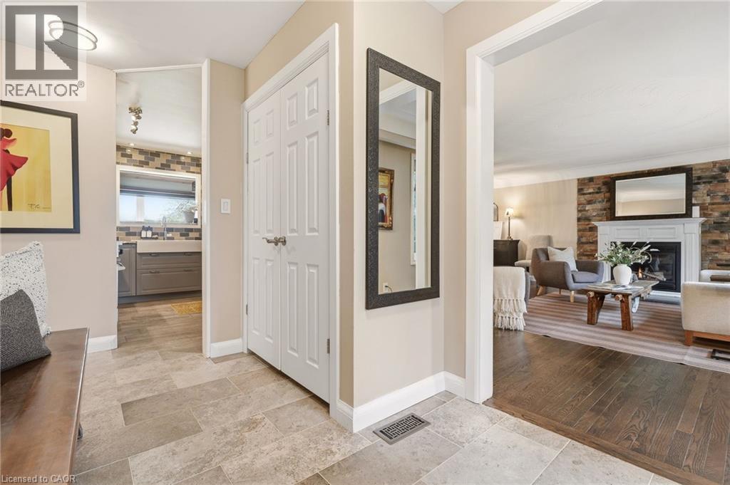 5258 Cedar Springs Road, Burlington, ON - Indoor With Fireplace