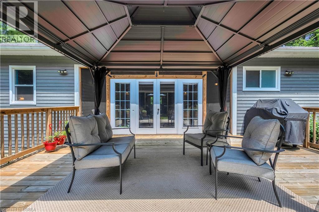 156 St Johns Road W, Simcoe, ON - Outdoor With Deck Patio Veranda With Exterior