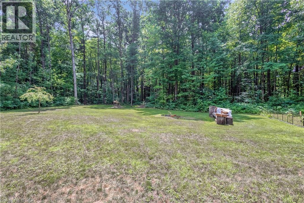 Walking Trails with wooden signage in the forest - 156 St Johns Road W, Simcoe, ON - Outdoor