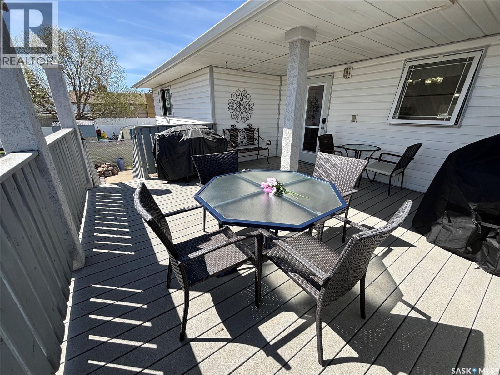 404 Herbert Street, Maple Creek, SK - Outdoor With Deck Patio Veranda With Exterior