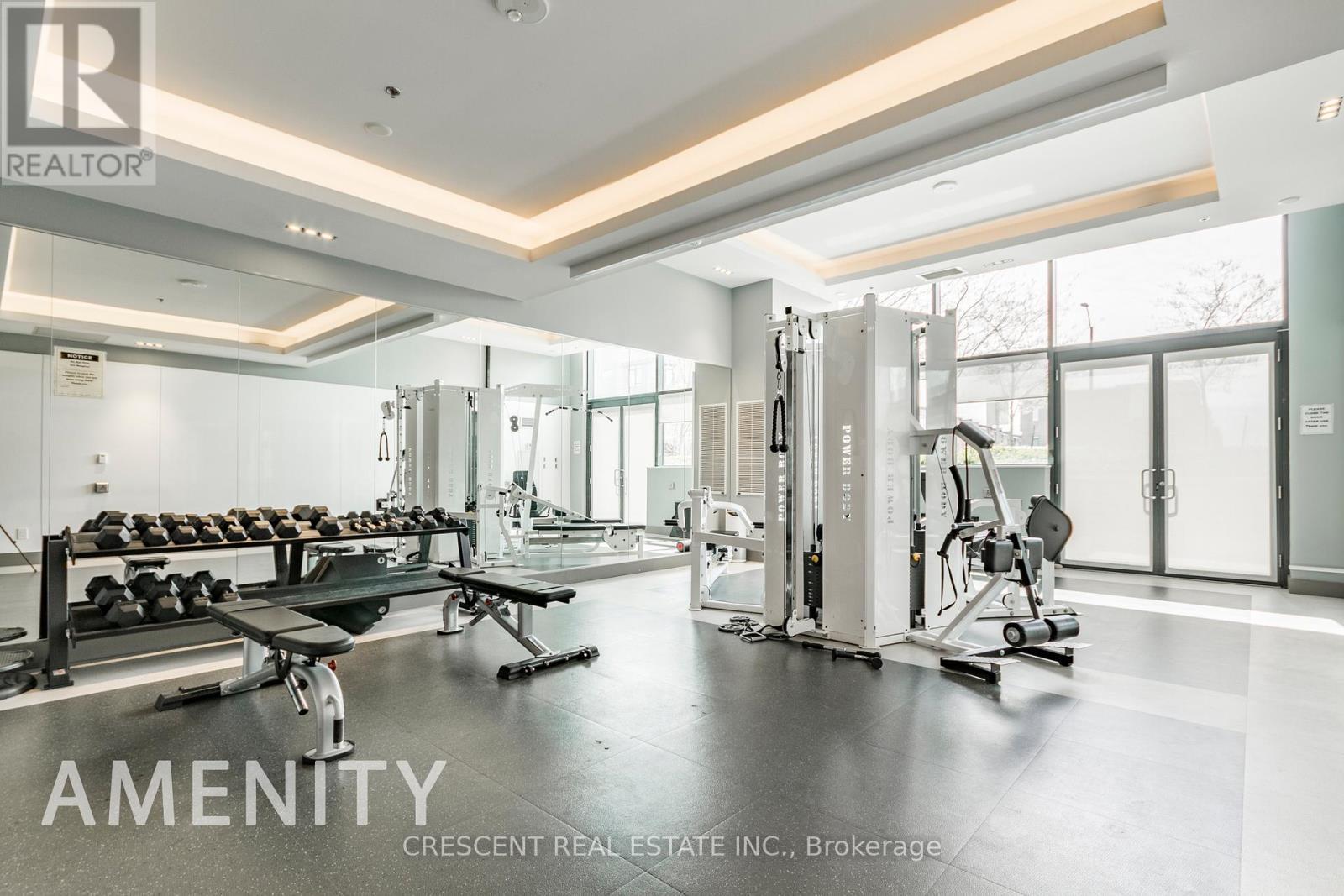 Th101 - 99 Eagle Rock Way, Vaughan, ON - Indoor Photo Showing Gym Room