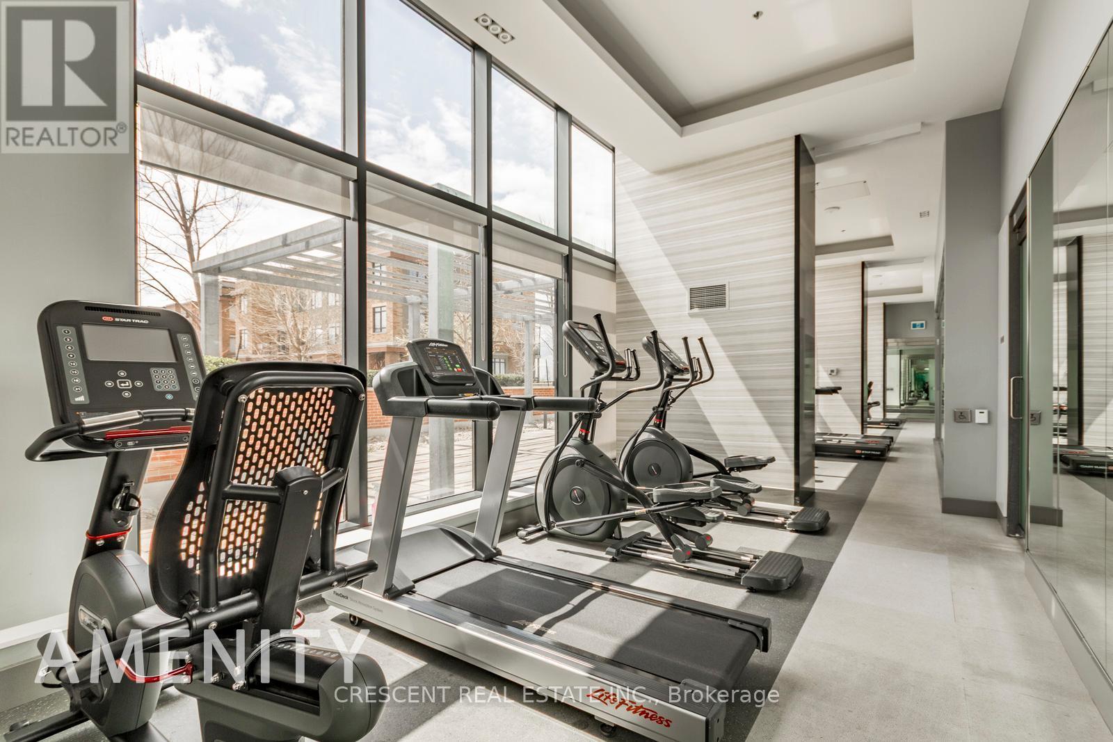 Th101 - 99 Eagle Rock Way, Vaughan, ON - Indoor Photo Showing Gym Room
