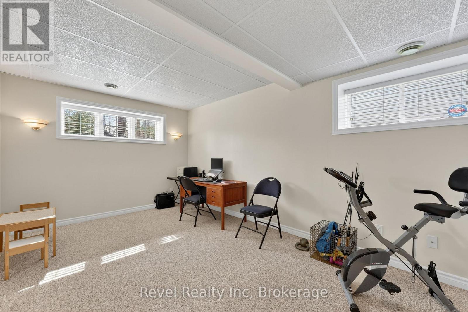 87 Trout Lane, Tiny, ON - Indoor Photo Showing Gym Room