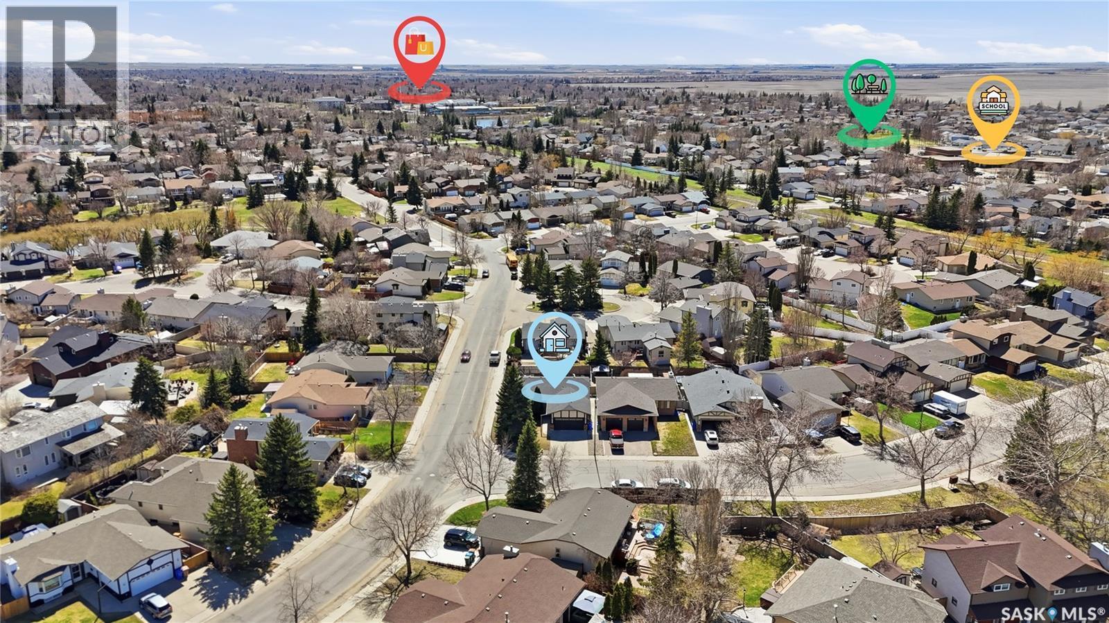 6547 Hird Crescent, Regina, SK - Outdoor With View