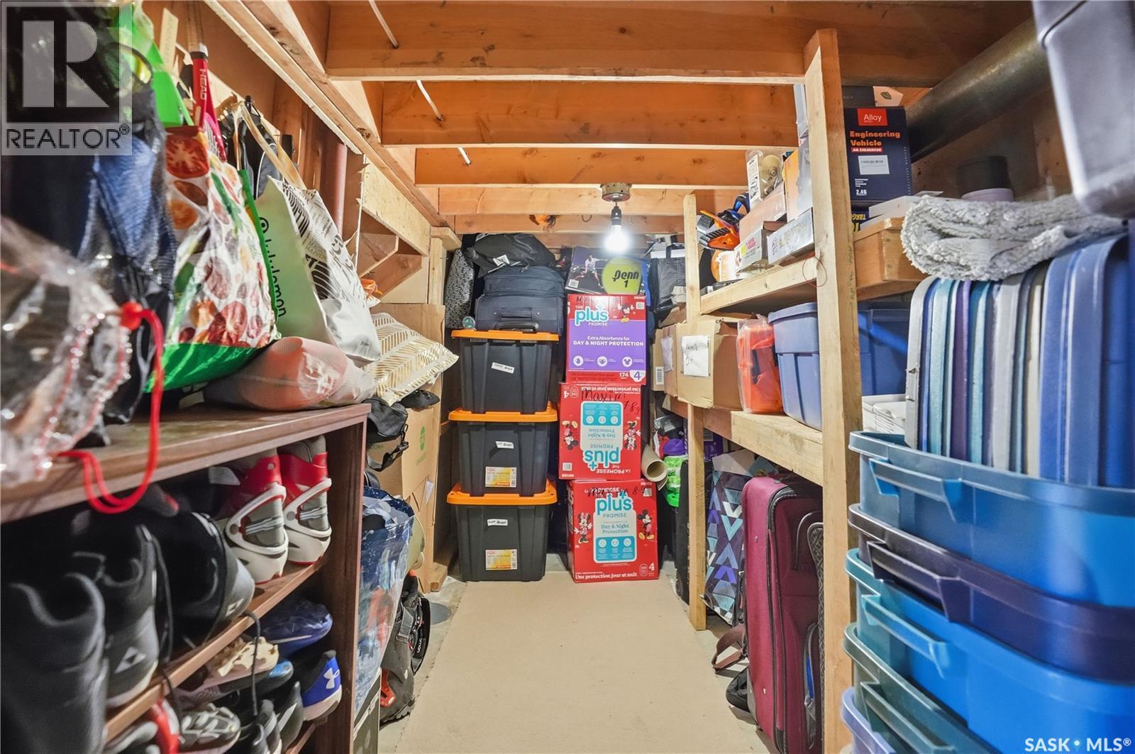 6547 Hird Crescent, Regina, SK - Indoor With Storage