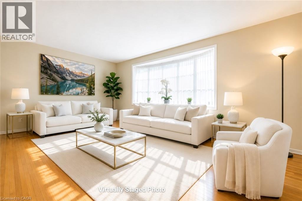 66 Summit Avenue, Kitchener, ON - Indoor Photo Showing Living Room
