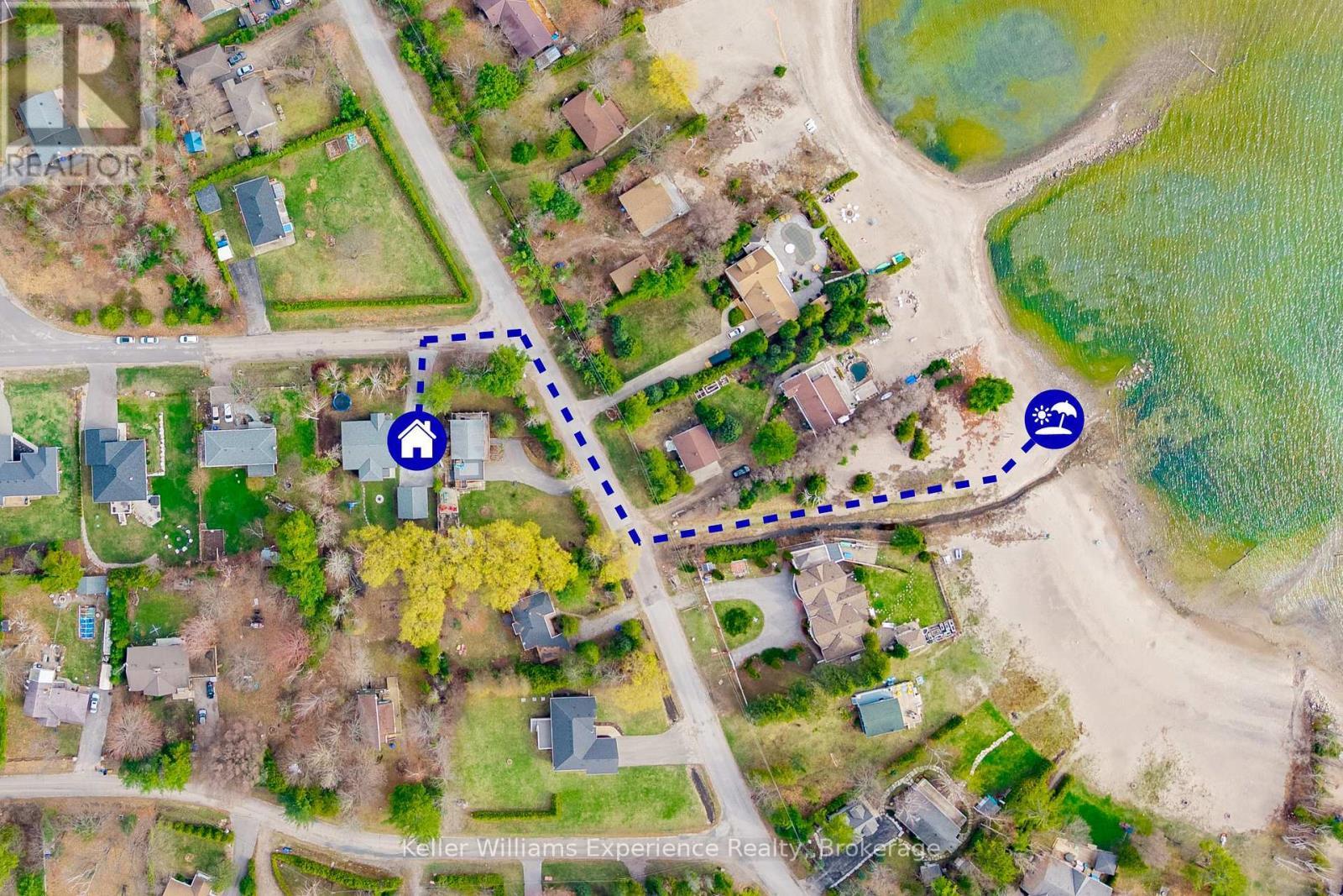 Water Access - 66 Albion Lane, Tiny, ON - With View