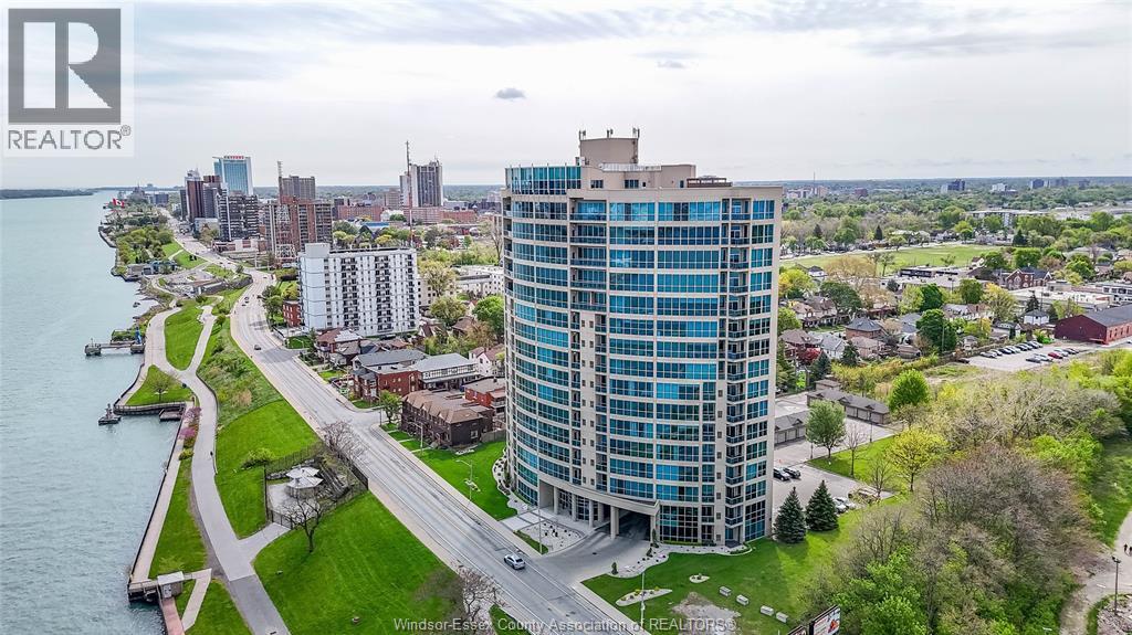 1225 Riverside Unit# 710, Windsor, ON - Outdoor With Body Of Water With View