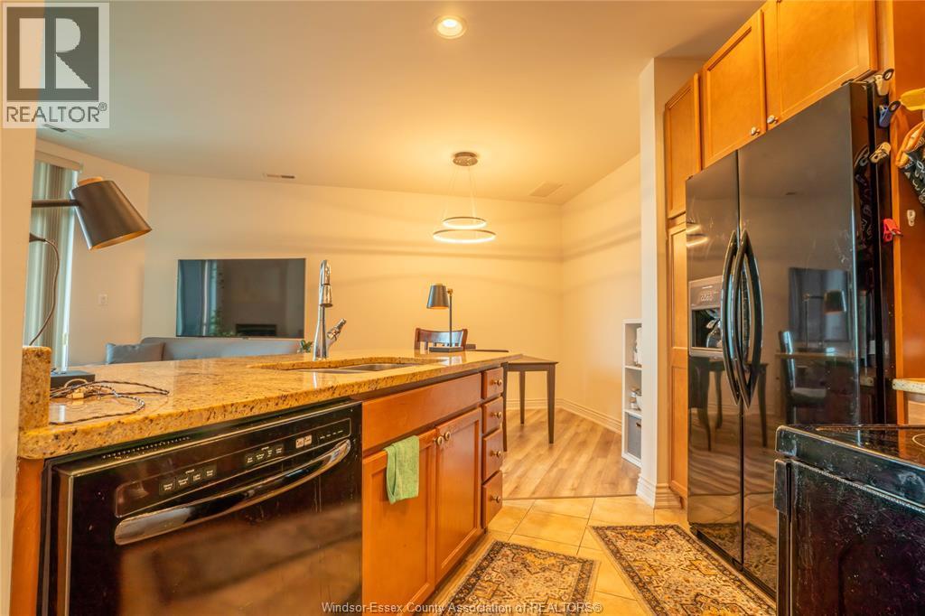 1225 Riverside Unit# 710, Windsor, ON - Indoor Photo Showing Kitchen