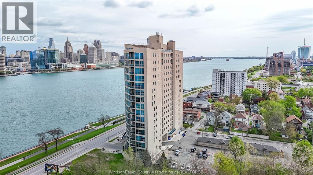 1225 Riverside Unit# 710, Windsor, ON - Outdoor With Body Of Water With View
