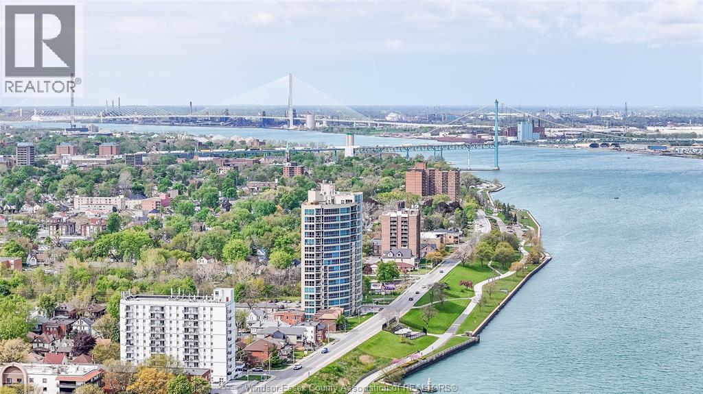 1225 Riverside Unit# 710, Windsor, ON - Outdoor With Body Of Water With View