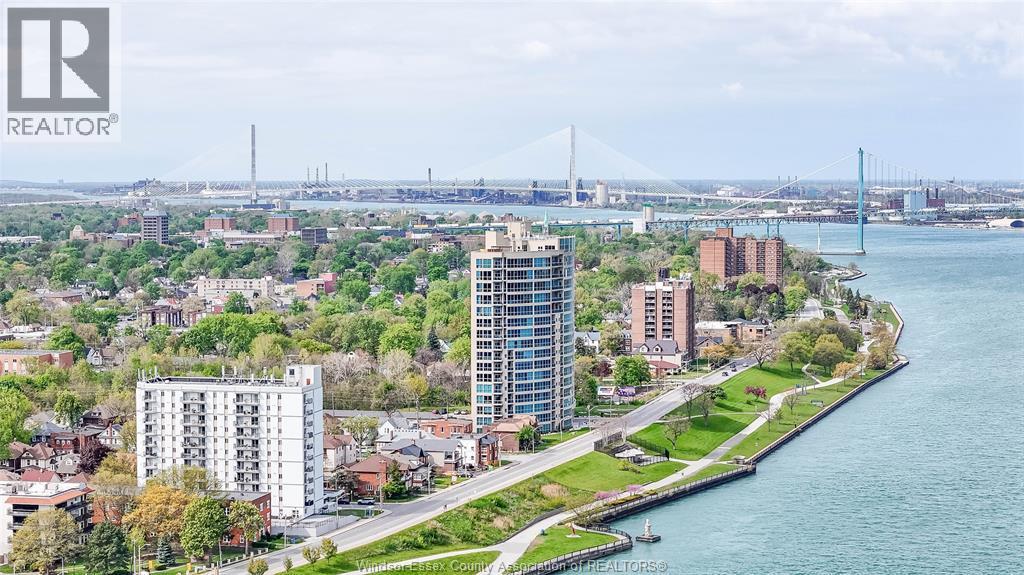 1225 Riverside Unit# 710, Windsor, ON - Outdoor With Body Of Water With View