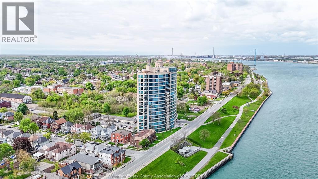 1225 Riverside Unit# 710, Windsor, ON - Outdoor With Body Of Water With View