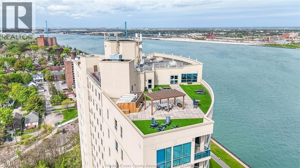 1225 Riverside Unit# 710, Windsor, ON - Outdoor With Body Of Water With View