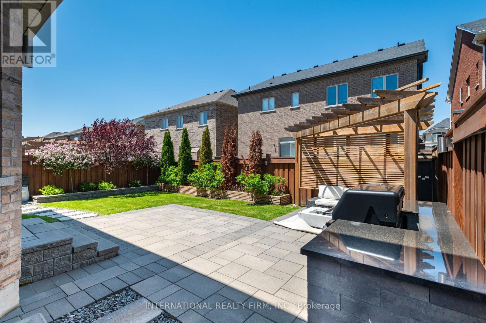 Backyard - 233 Etheridge Avenue, Milton, ON