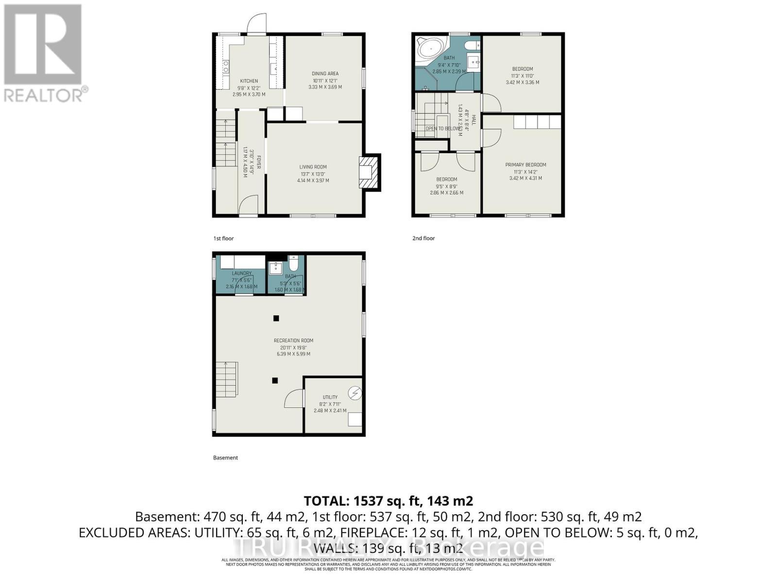 Floor Plans - 5 Grove Avenue, Ottawa, ON