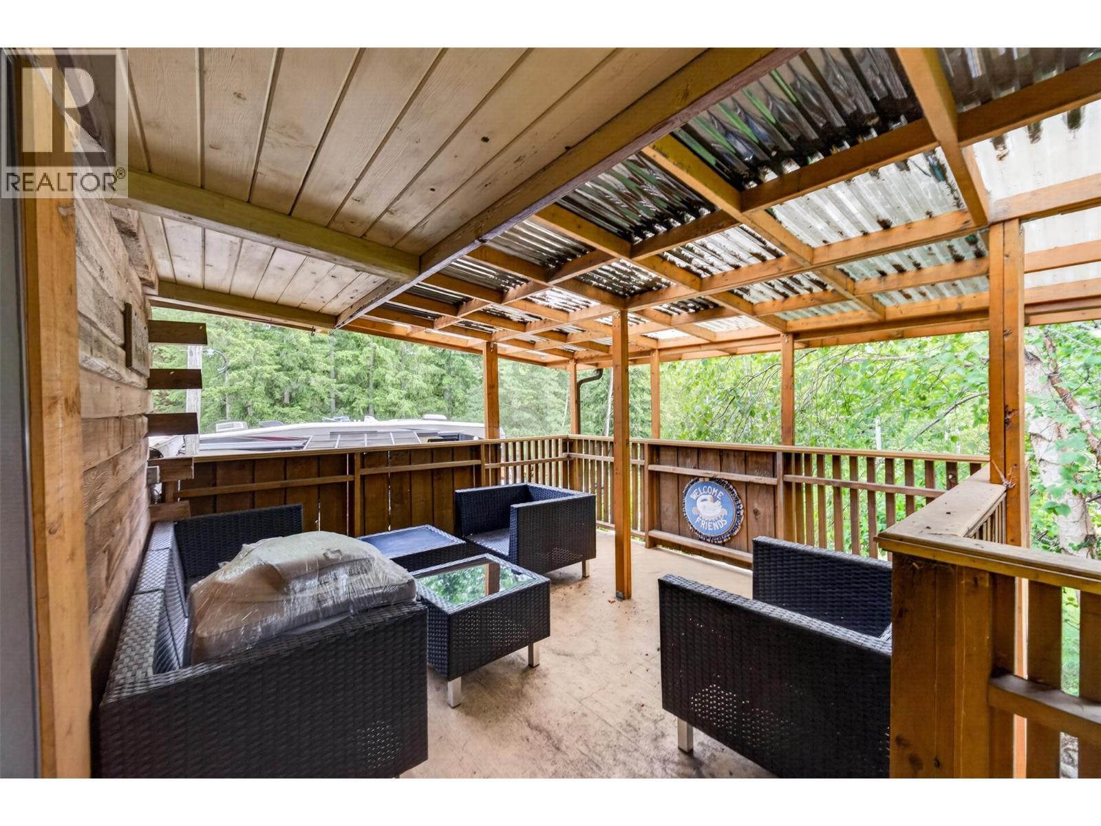 2030 Solsqua-Sicamous Road, Sicamous, BC - Outdoor With Deck Patio Veranda With Exterior