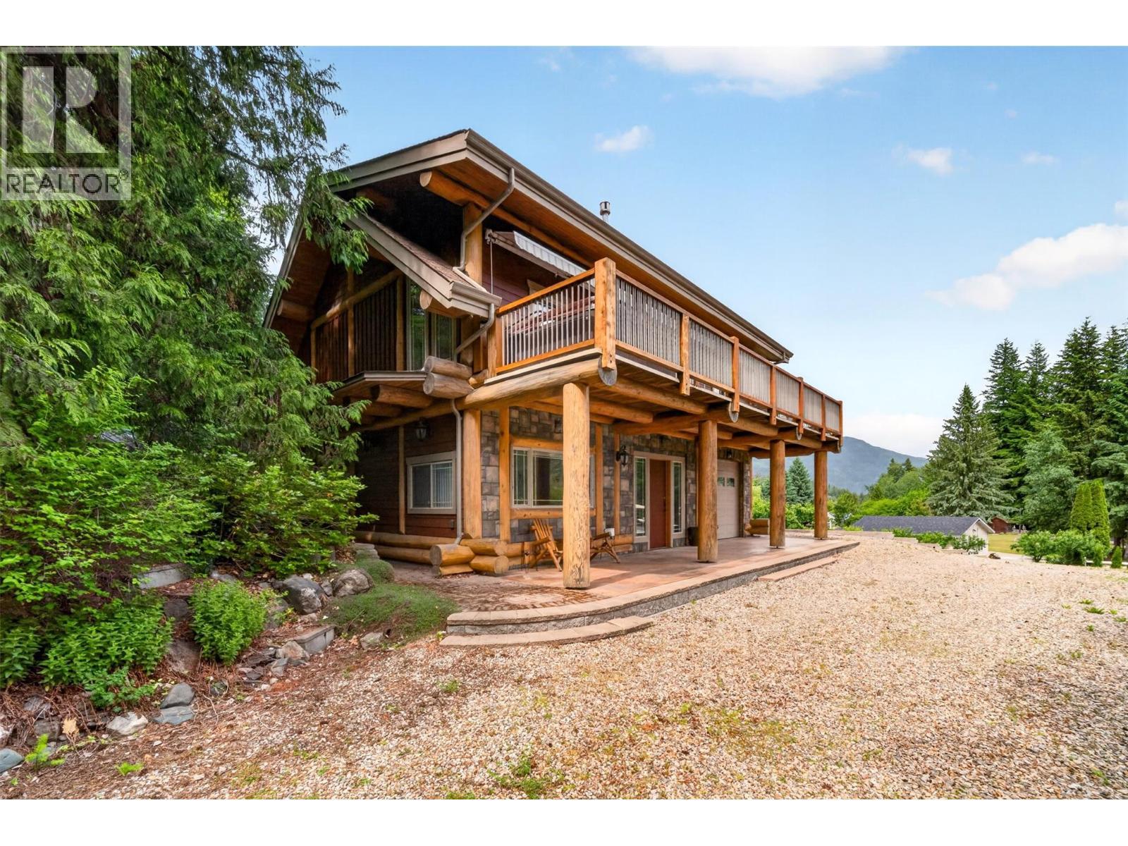 2030 Solsqua-Sicamous Road, Sicamous, BC - Outdoor With Deck Patio Veranda