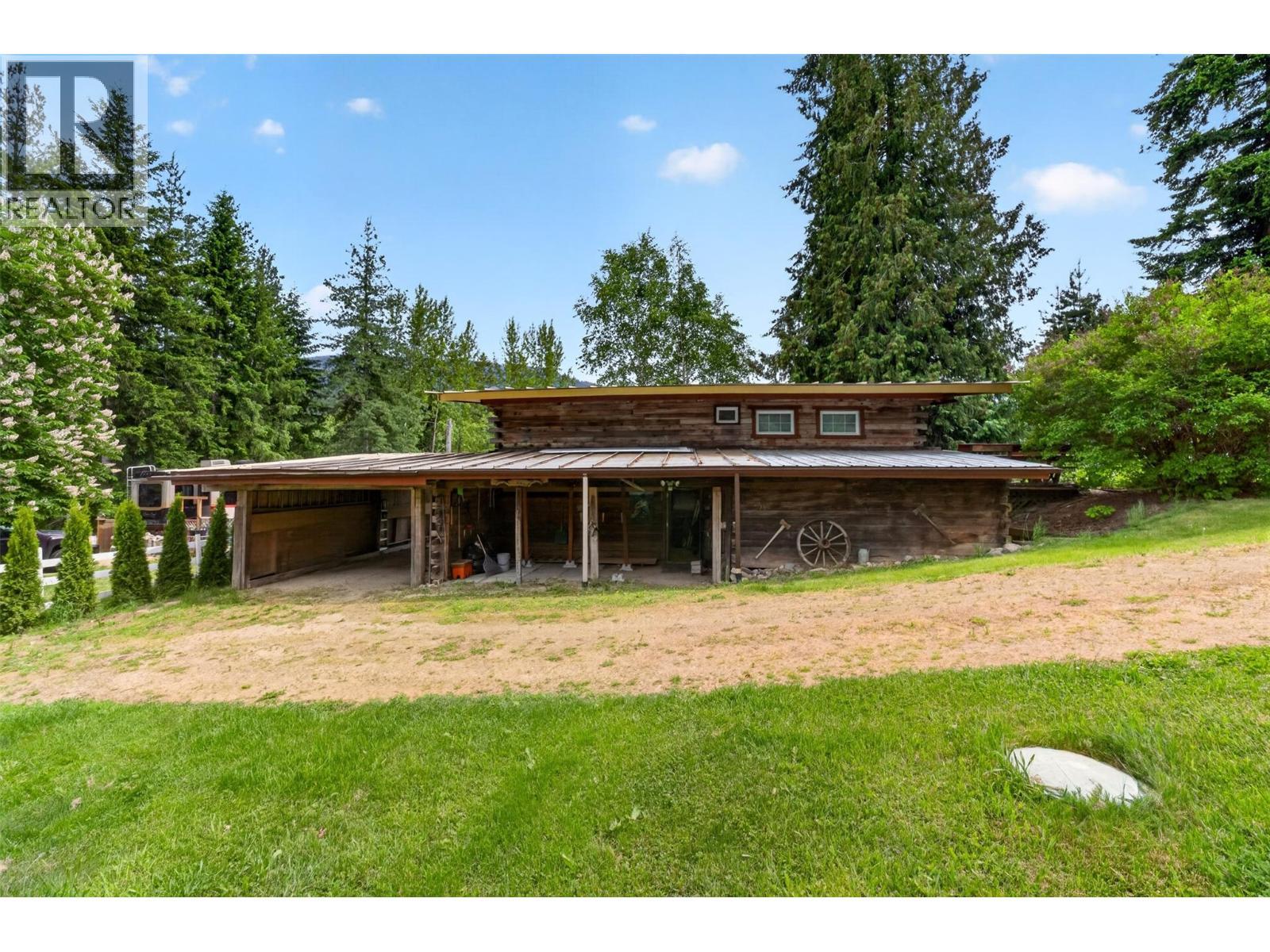 2030 Solsqua-Sicamous Road, Sicamous, BC - Outdoor With Deck Patio Veranda