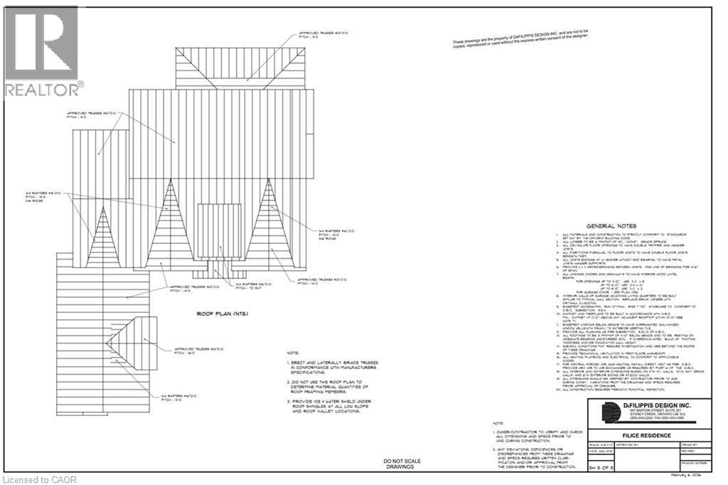 53 Lovers Ln New Build Plans 5 - 53 Lovers Lane, Ancaster, ON