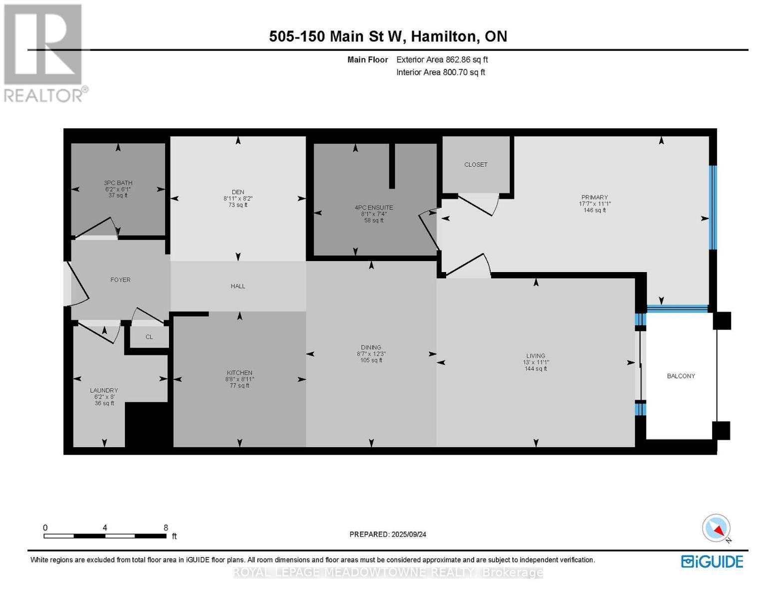 505 - 150 Main Street W, Hamilton, ON