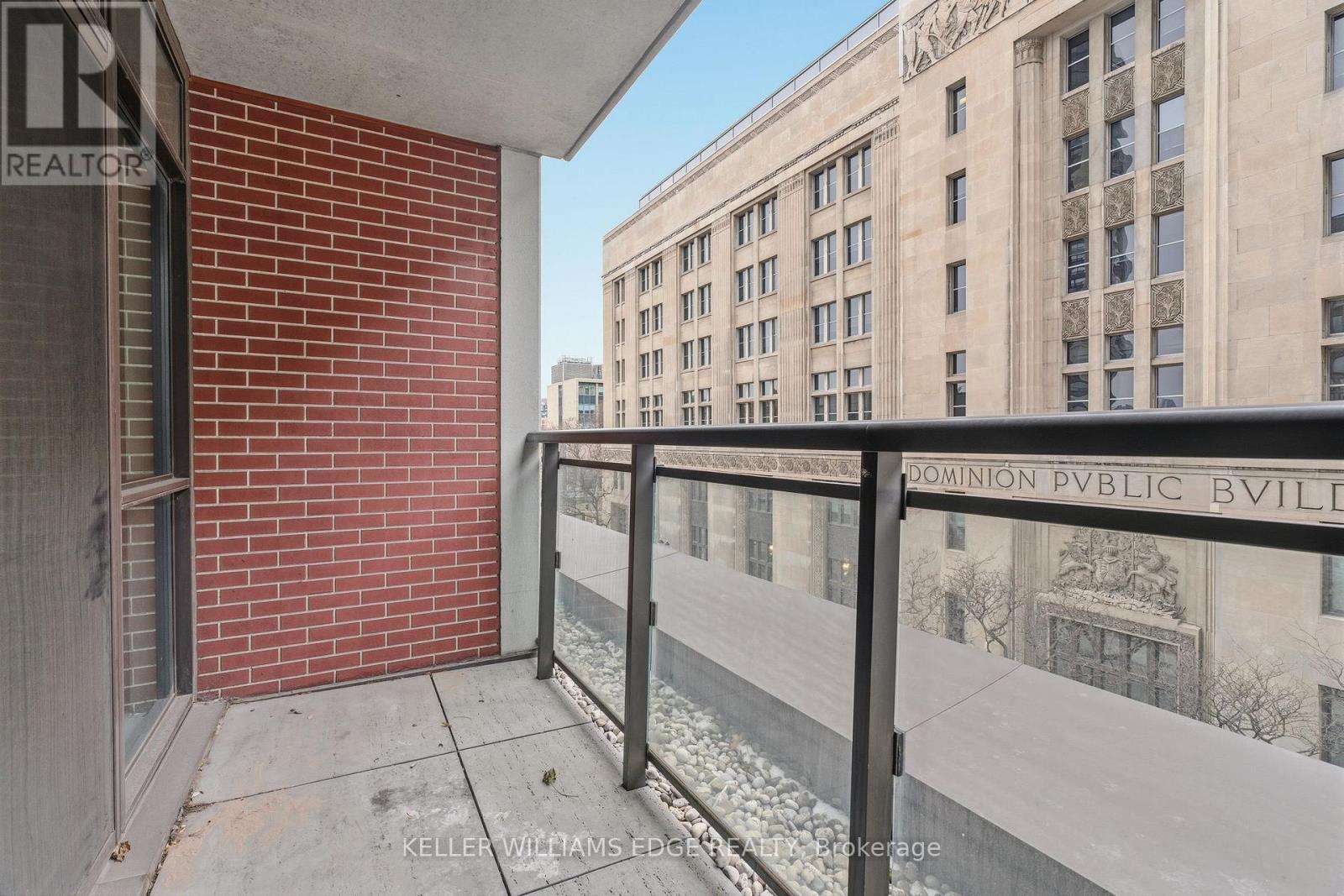 Balcony - 408 - 112 King Street E, Hamilton, ON