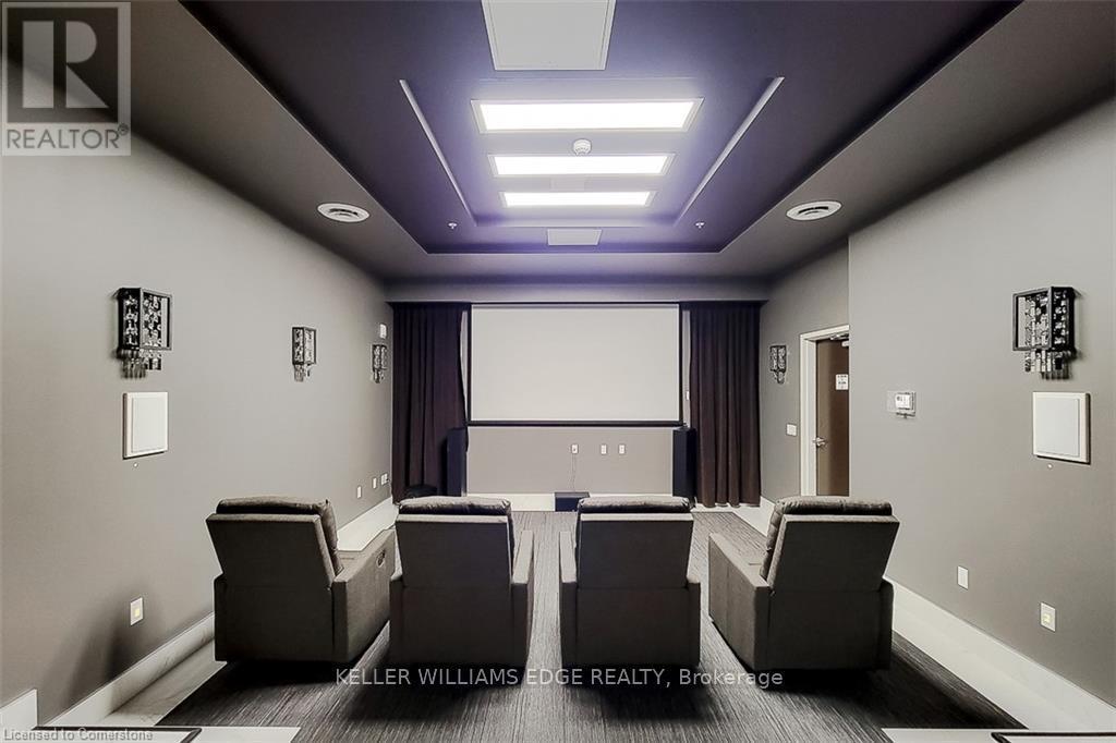 Media Room - 408 - 112 King Street E, Hamilton, ON