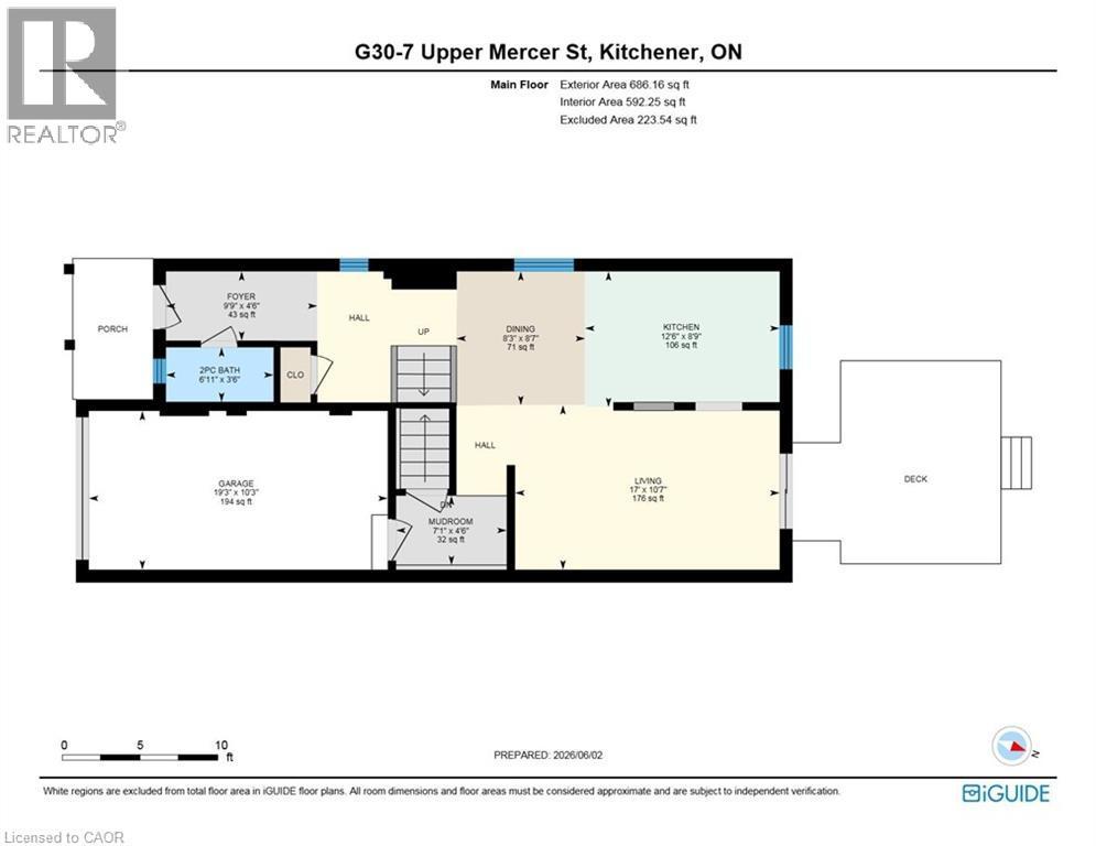 Floor plan - 7 Upper Mercer Street Unit# G30, Kitchener, ON - Other