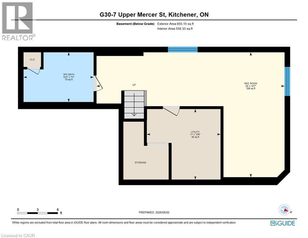 Floor plan - 7 Upper Mercer Street Unit# G30, Kitchener, ON - Other